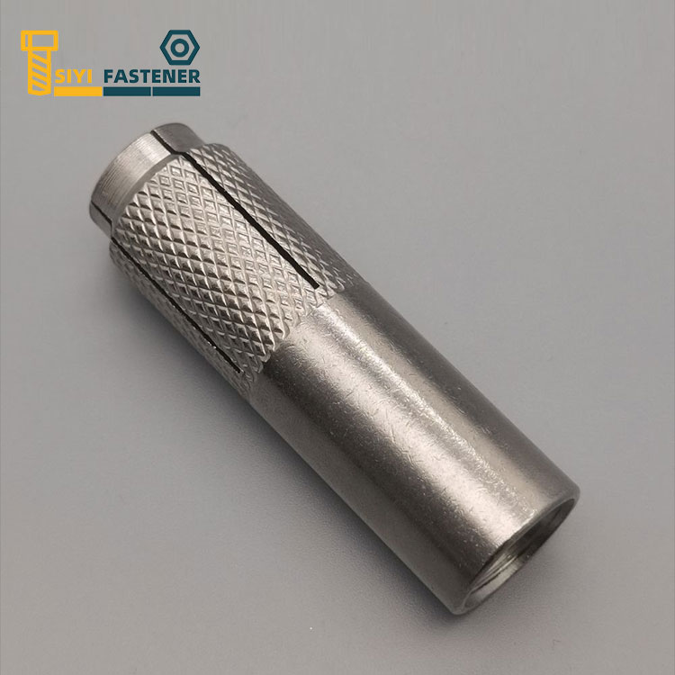 एंकर में स्टेनलेस स्टील ड्रॉप Knurling के साथ